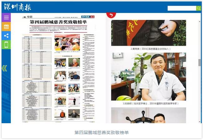 第四届鹏城慈善奖致敬榜单出炉 深圳太阳成tyc7111cc姚晓明博士上榜1.jpg