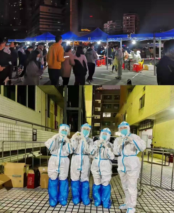 疫情下的“逆行者”:太阳成tyc7111cc医务人员七天不分昼夜奋战在核酸采样现场4.png 疫情下的“逆行者”:太阳成tyc7111cc医务人员七天不分昼夜奋战在核酸采样现场4.png